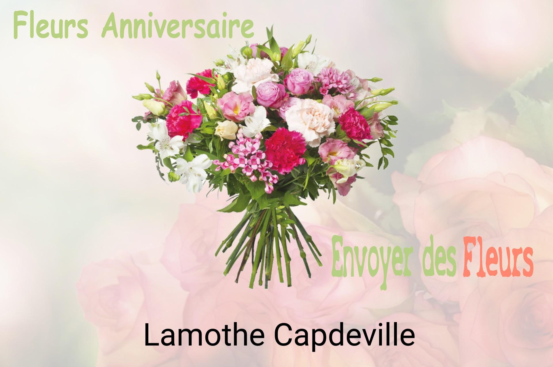 Bouquet de fleurs d’anniversaire livré à Lamothe-Capdeville